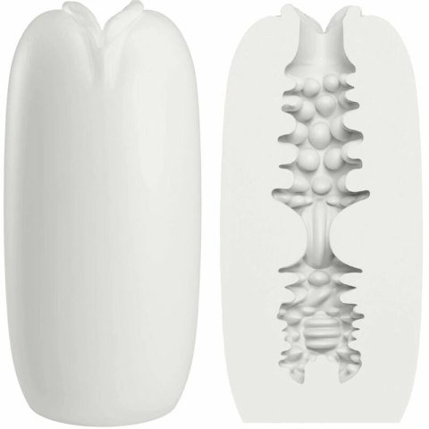 Pretty Love Olga - Biała maszyna intymna dla mężczyzn, kompaktowa konstrukcja