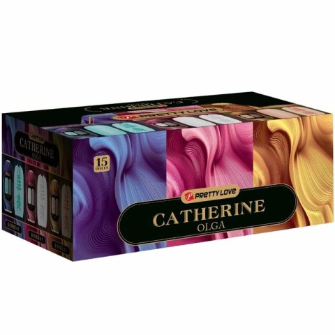 Pretty Love Olga Zestaw 15 rękawow intymnych wielofunkcyjnych TPR