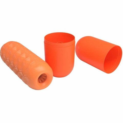 Pretty Love Twin Balls - Pomarańczowa maszyna intymna z podwojnym systemem kulkowym