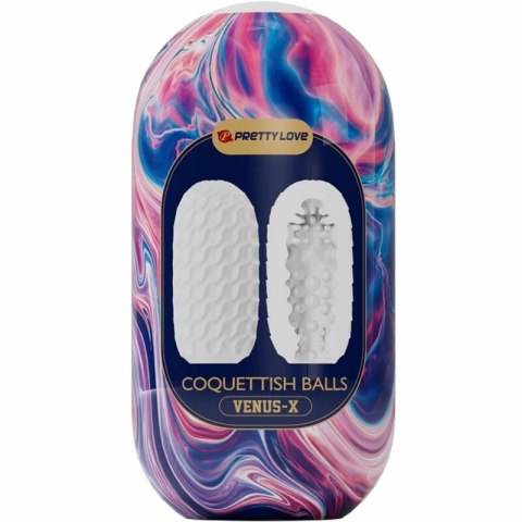 Pretty Love Venus X BI-014932-2 anatomiczna maszyna intymna silikonowa biała