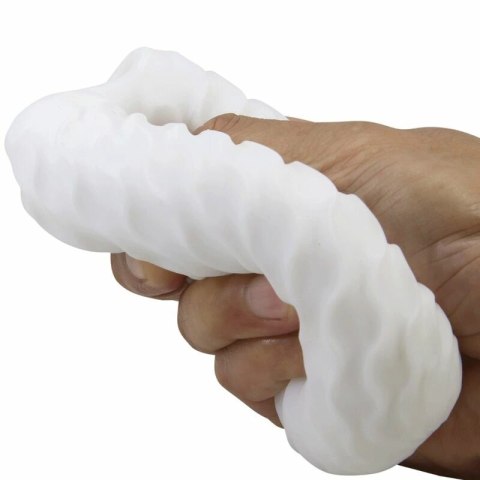 Pretty Love Venus X - Biała maszyna intymna w formie jajka TPR ABS