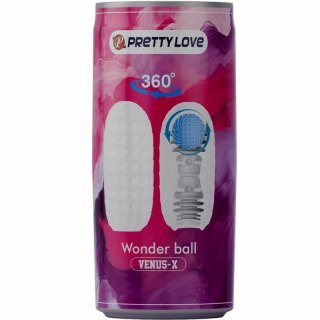 Pretty Love Venus X Model 3 - anatomiczna maszyna intymna biała TPR ABS
