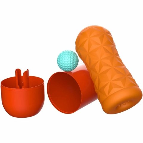 Pretty Love Victoria Cheney - Pomarańczowa maszyna intymna z systemem spiralnym