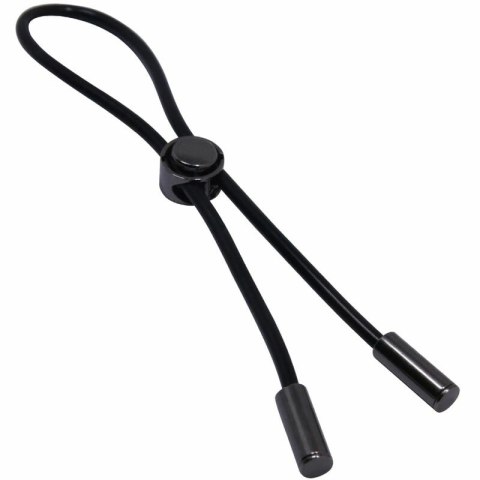 Pretty Love elastyczny pierścień anatomiczny z regulacją, czarny