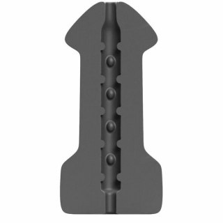 All Black Hook Up - Model do podłączenia, anatomiczny, 17 cm