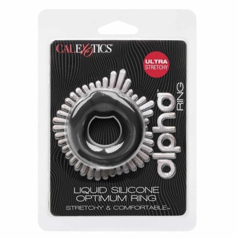 CalExotics Alpha Optimum pierścień silikonowy czarny ultramiękki