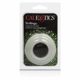 CalExotics Tri-Rings Zestaw 3 Pierścieni Silikonowych Świecących