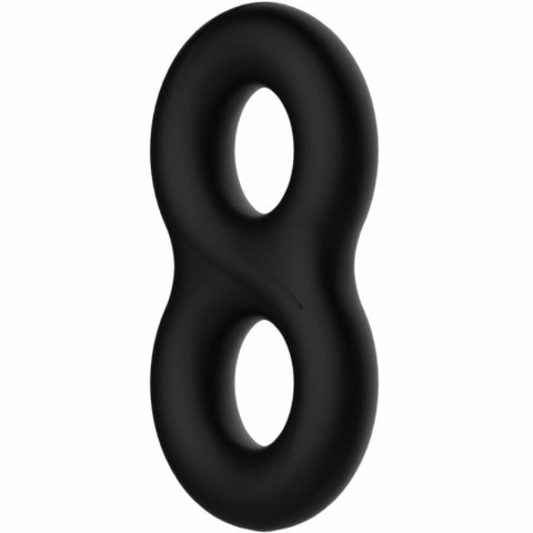 Crazy Bull Double Ring silikonowy medyczny pierścień elastyczny 8,5cm