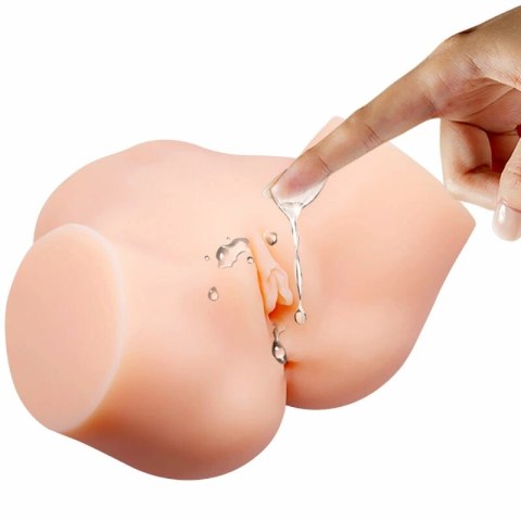 Crazy Bull Samantha - anatomiczny tors z funkcją wibracji, dwukanałowy