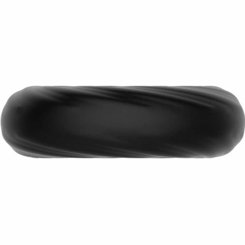 Crazy Bull silikonowy pierścień elastyczny Super Soft 5 cm czarny