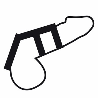 Darkness Zestaw 3 Elastycznych Pierścieni Anatomicznych TPR