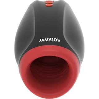 JAMYJOB Novax - urządzenie intymne z wibracjami i systemem kompresji, czarne