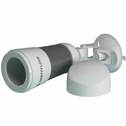 Pretty Love Hedy Biały - Anatomiczna maszyna intymna z teksturą, silikonowa