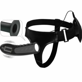 Pretty Love Marvin - System uprzęży z paskiem i modułem wibracyjnym, silikonowy