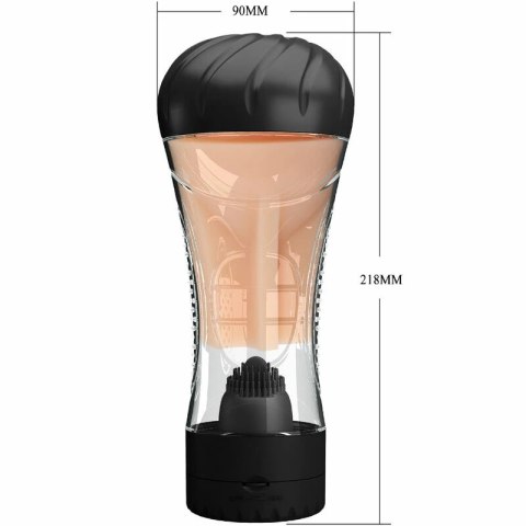 Pretty Love Naomi - Kompaktowa maszyna intymna z wibracjami, kolor naturalny