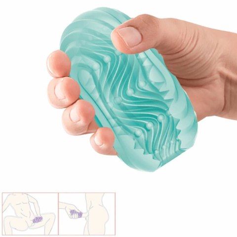 Pretty Love Twist Angel Cupid - elastyczna kapsuła intymna, żołta