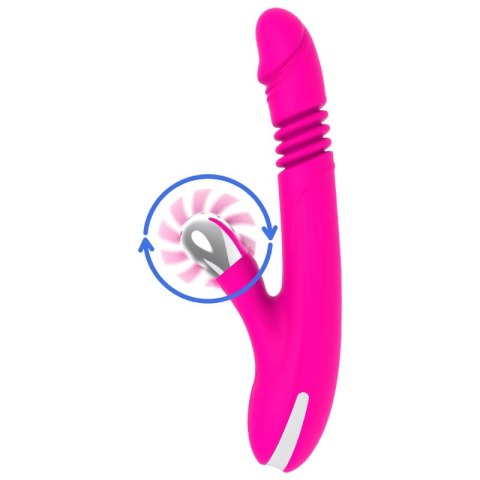 Diversia Bunny Up & Down 24 cm - silikonowy model z funkcją ruchu gora-doł