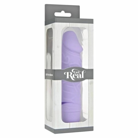 Get Real Mini Classic Violet - kompaktowy wibrator wielofunkcyjny silikonowy