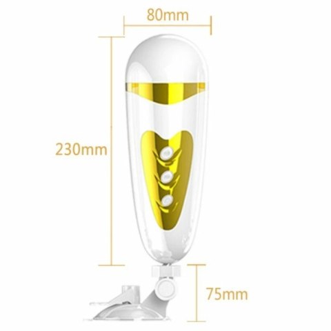 Pretty Love Sally - Automatyczny model intymny z wibracją i dźwiękiem, USB