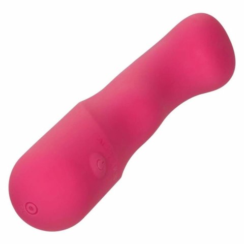 CalExotics Pixies Curvy Rożowy - Masażer Silikonowy 10 Trybow USB