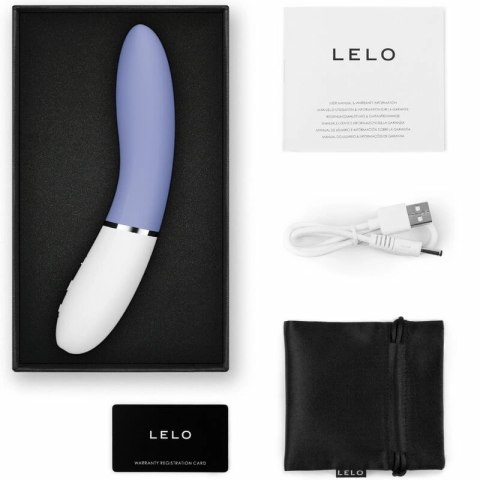 LELO LIV 3 stymulator wibracyjny punktu G niebieski Bluetooth 8 trybow