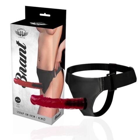 Attraction Harness Brant 19 cm - Pas z wymiennym elementem 4 cm