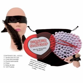 Diablo Picante Corazon Seductor - Gra Partnerska Serce 100 Wyzwań
