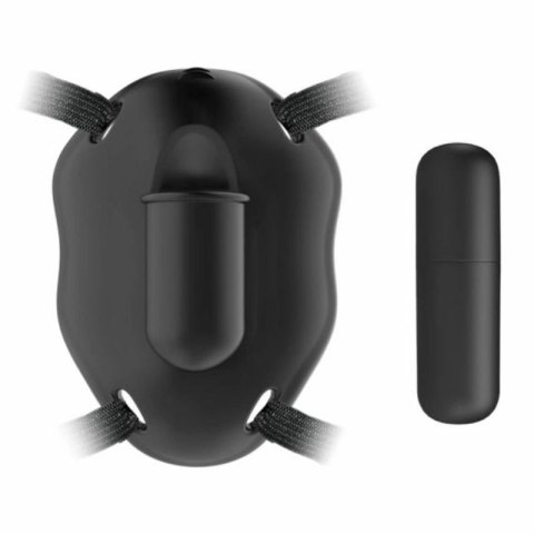 Pretty Love Carter - Pas z wibrującym modułem, ładowanie USB, czarny