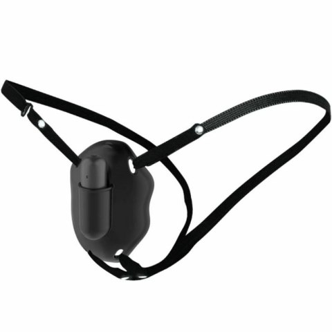 Pretty Love Carter - Pas z wibrującym modułem, ładowanie USB, czarny