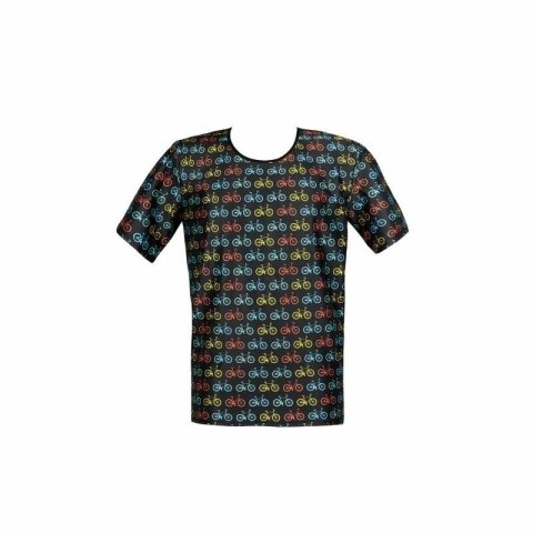 ANAIS MEN BENITO T-SHIRT S - elastyczny podkoszulek, czarny