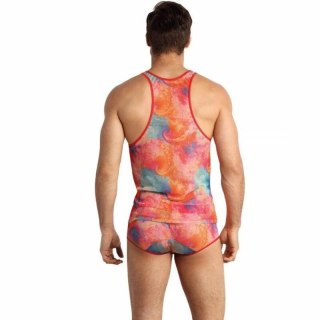 ANAIS MEN Falcon Top XL - męskie szorty lycra z nadrukiem bananow