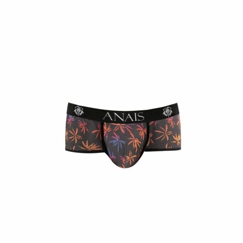 Anais Men Chill Boxer Brief XL czarny z kolorowym nadrukiem