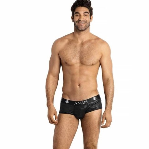 Anais Men Electro Brief S - sportowe slipy z mikrofibry, militarny wzor