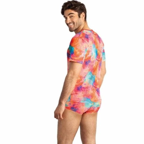 Anais Men T-Shirt Falcon M bananowy wzor, miękka lycra, dopasowany