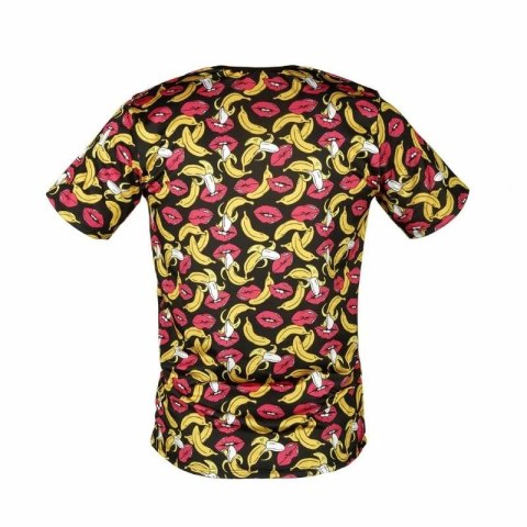 Anais Men T-shirt Bananowy S - Lycra, Dopasowany Kroj, Nadruk Banany