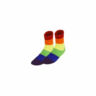 PRIDE Skarpetki L/XL Tęczowy Wzor Flaga LGBT Poliester
