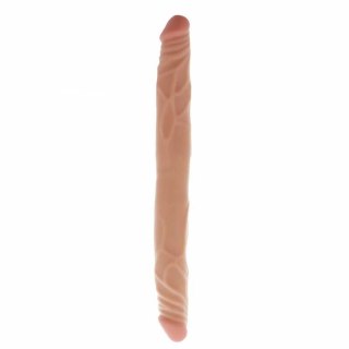 Get Real Double Dong 35 cm - elastyczny model anatomiczny, kolor skora