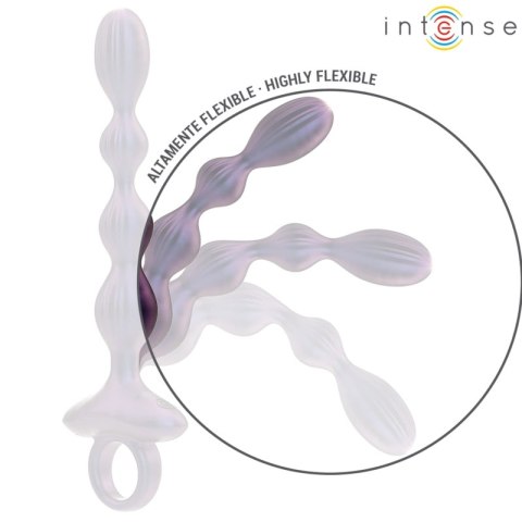 Intense Jackie Model 1 - Wibrujący Plug Anatomiczny z Pilotem, Czarny