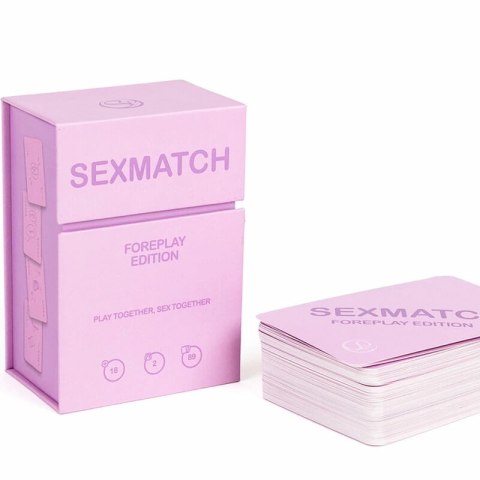 Secret Play Sexmatch Gra towarzyska dla par, 89 kart, edycja wstępna
