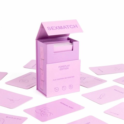 Secret Play Sexmatch Gra towarzyska dla par, 89 kart, edycja wstępna