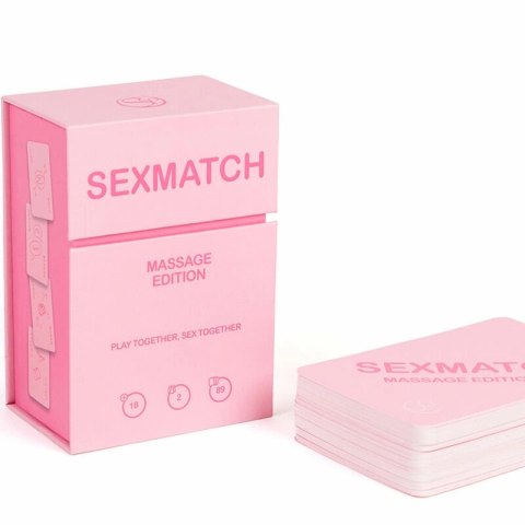 Secret Play Sexmatch Massage Edition - Gra karciana dla par, 89 kart