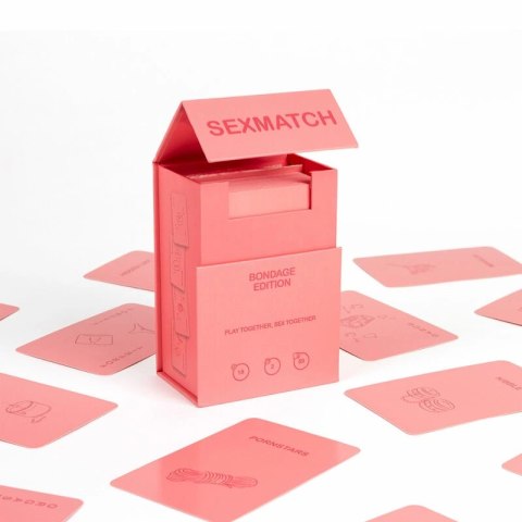SecretPlay Sexmatch Bondage Edition - gra karciana dla par, 89 kart