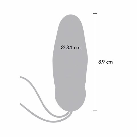 ToyJoy Eggsplode Bezprzewodowy System Wibracyjny Fioletowy 8 Trybow