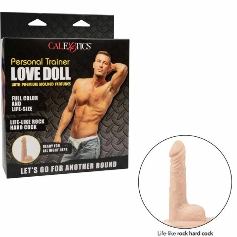 CalExotics Personal Trainer Doll - nadmuchiwana postać, 14 cm, PVC