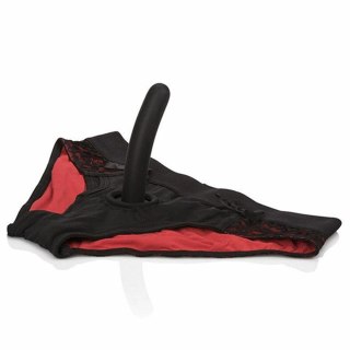 CalExotics Scandal zestaw majtek intymnych z silikonowym elementem L/XL czerwony