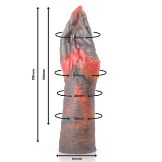 EPIC Lilith Model M silikonowy anatomiczny, kolor demon, 21 cm