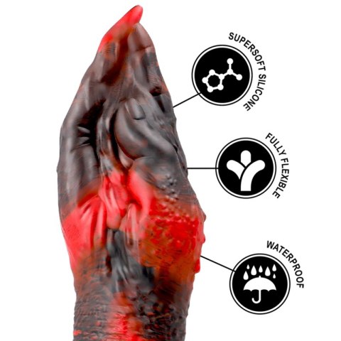 EPIC Lilith S silikonowa maszyna intymna 16 cm - czarna