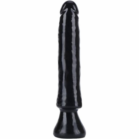 GET REAL Starter Dong 16 cm czarny - anatomiczny model TPE z przyssawką