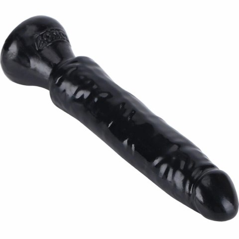 GET REAL Starter Dong 16 cm czarny - anatomiczny model TPE z przyssawką