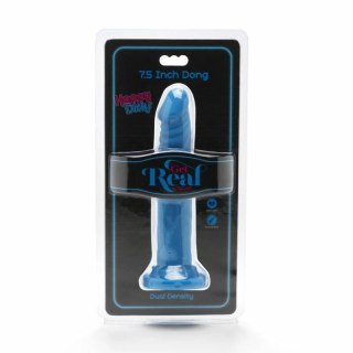 Get Real Happy Dicks Dong 19 cm niebieski - model anatomiczny PVC
